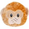 Παιχνίδι σκύλου Emoji Speak No Evil Monkey