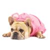 Μπουρνούζι σκύλου Bubblegum Pink