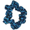 Scrunchie Blue Leopard