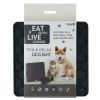 Lick Mat Eat Slow Live Longer Fun & Relax Elephant Grey