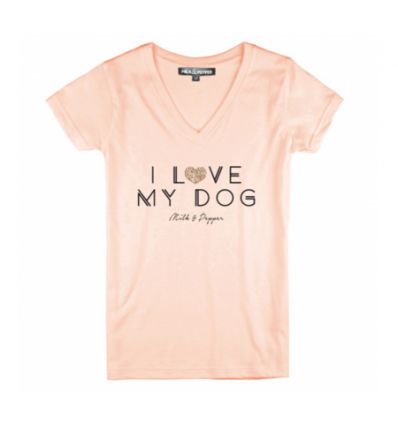 T-shirt σκυλομαμάς "I love my dog"